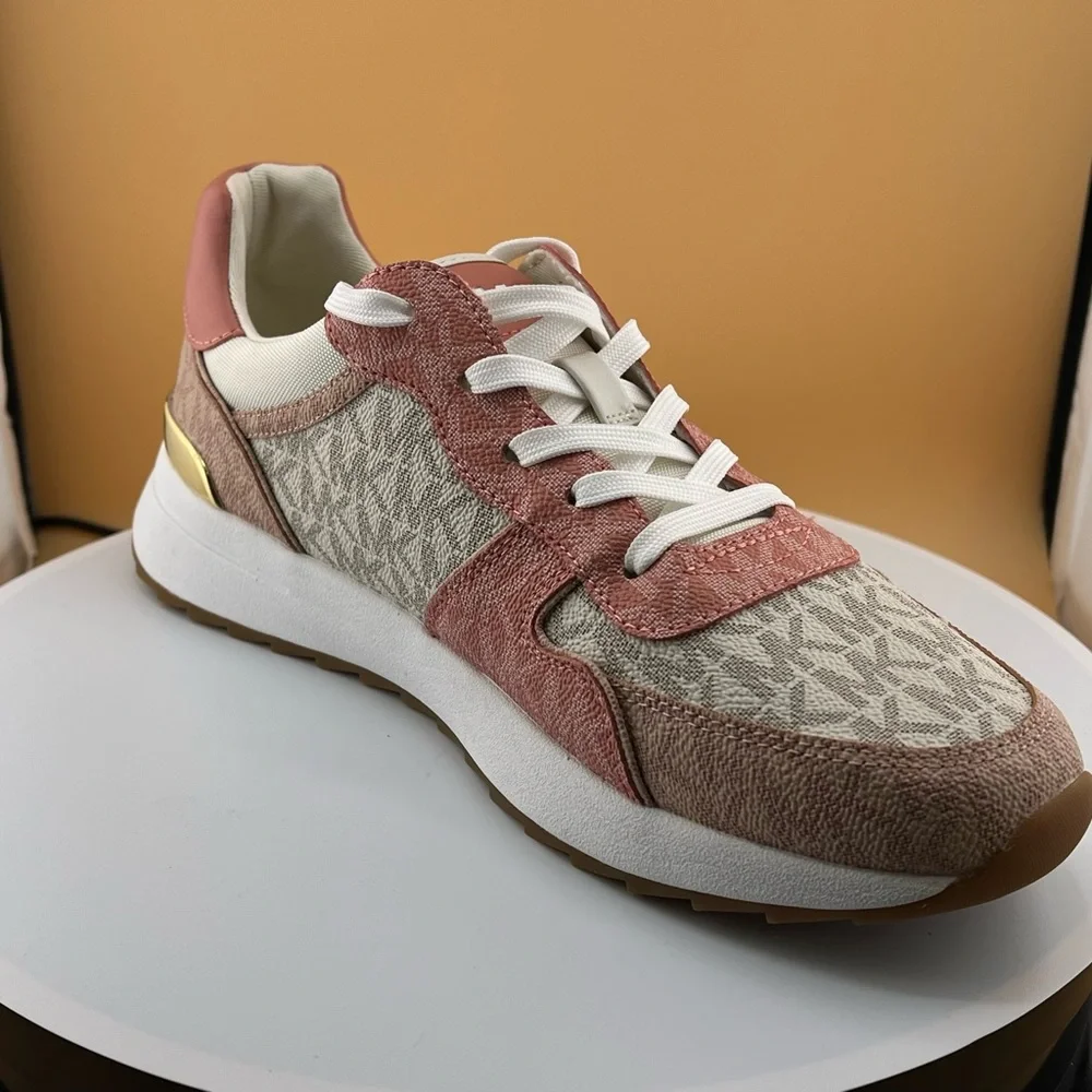 Michael Kors Logo Lace-Up Sneakers - Picture 17 of 17